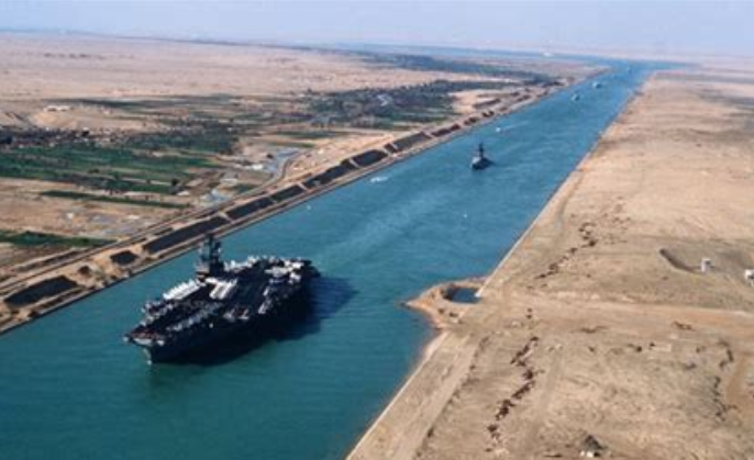 Le canal de Suez