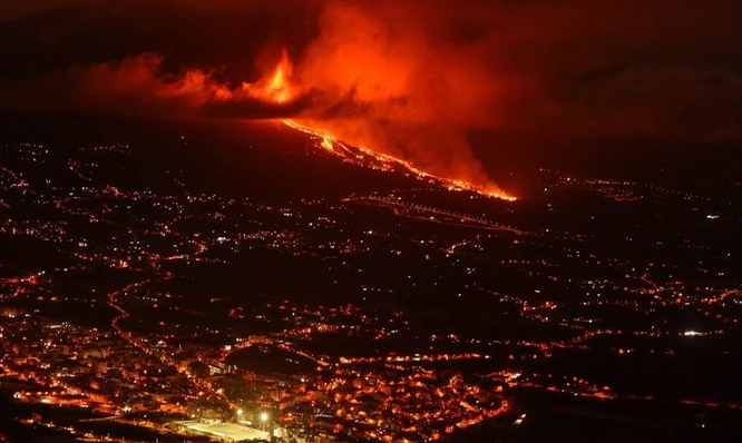 Un volcan aux Canaries