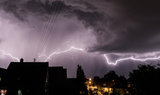 Violents orages